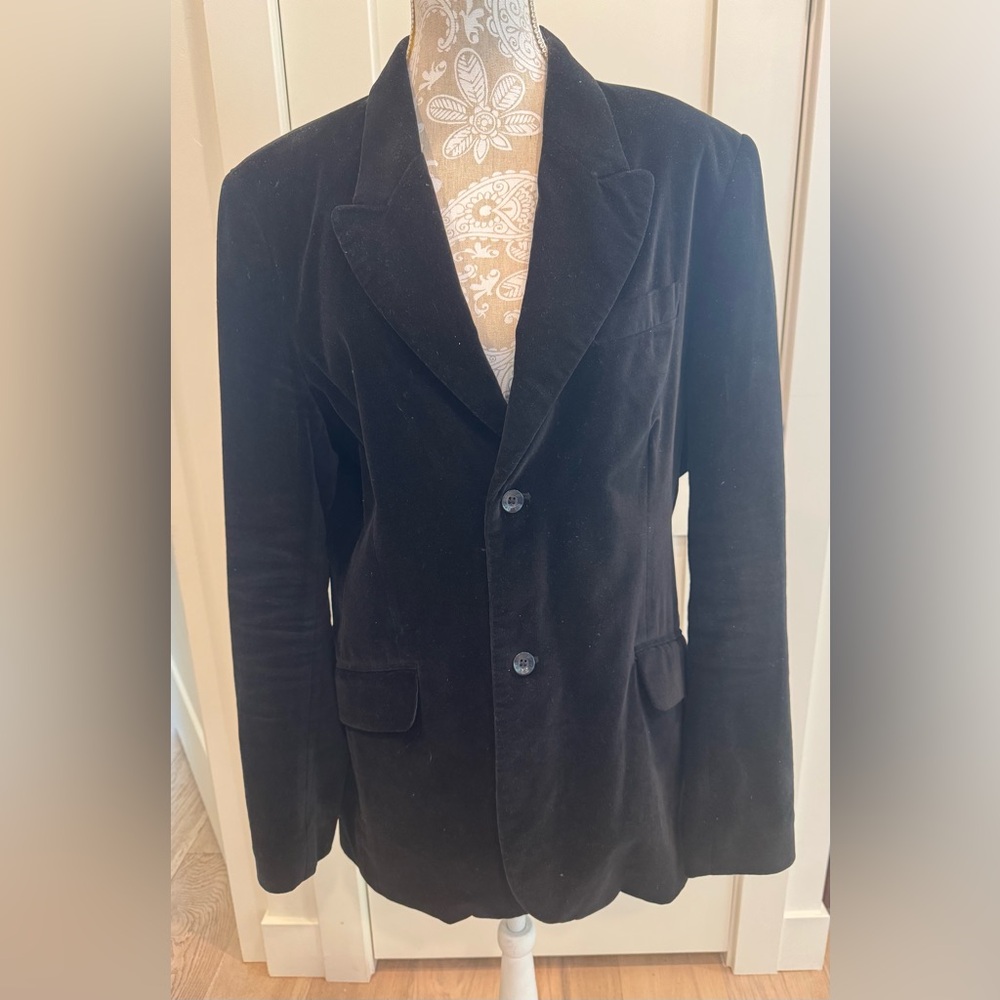 FINK Black Velvet Men’s Sport Coat/Blazer 😍